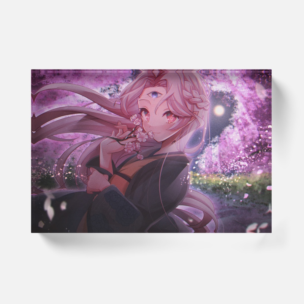 1周年記念アクリルブロック(サインなし)