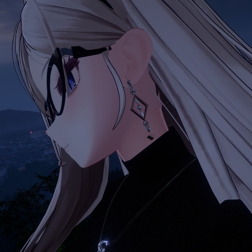 恋人殴ってそうな人がつけてそうなピアス