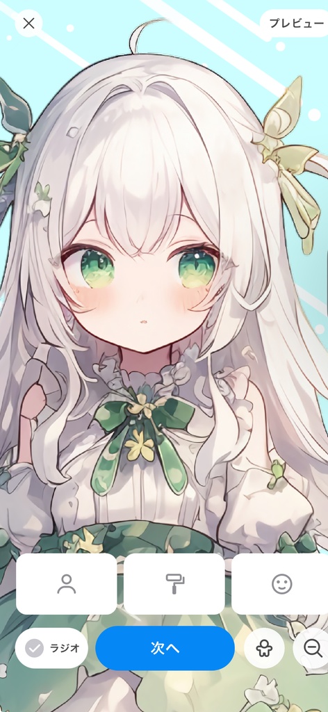 IRIAM対応立ち絵【4点セット⭐︎Vtuberデビューセット】妖精ちゃん