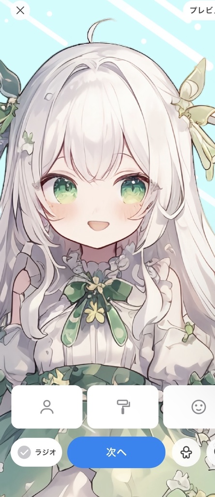 IRIAM対応立ち絵【4点セット⭐︎Vtuberデビューセット】妖精ちゃん