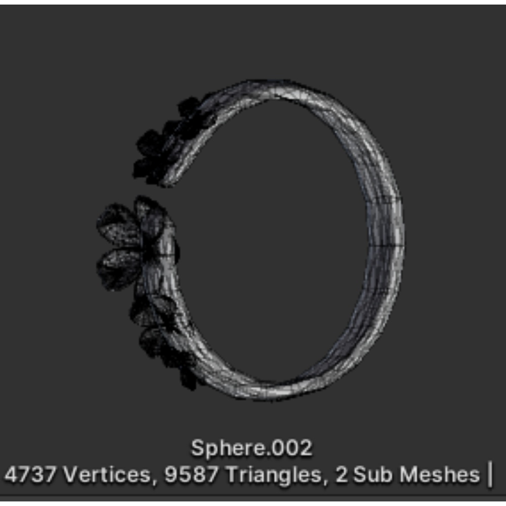 flower ring【世界一お揃いにしたい指輪】- 全アバター対応