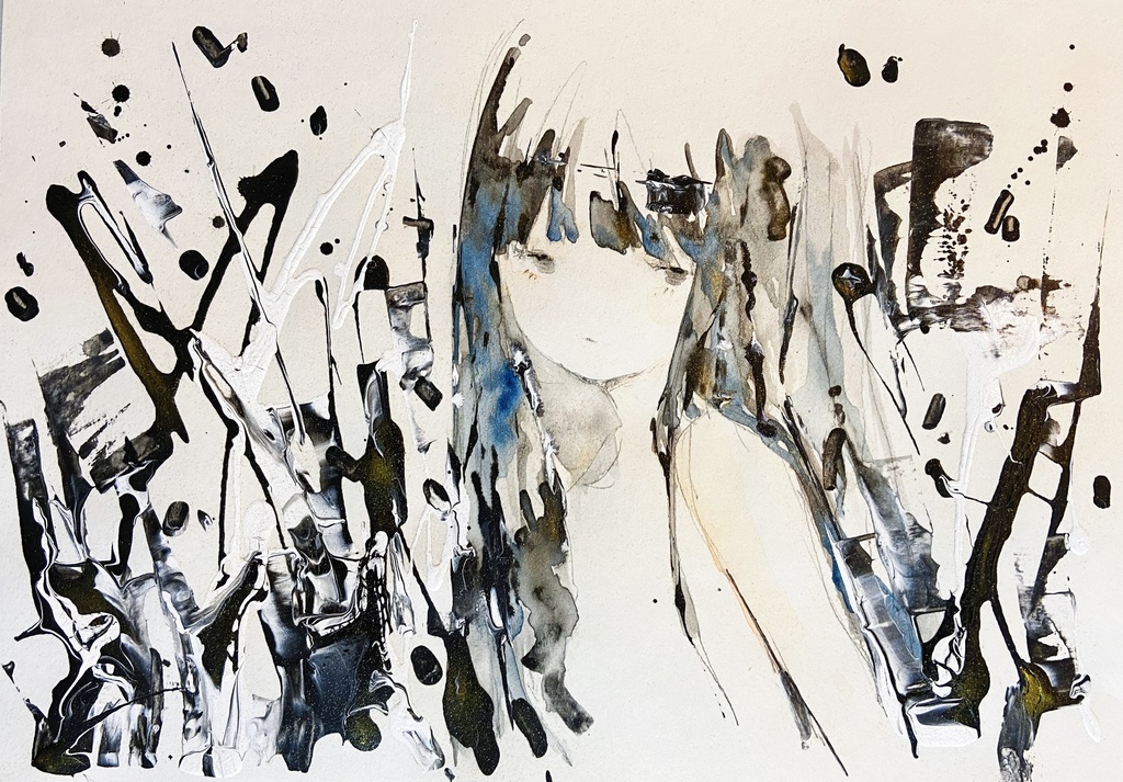 「墨」原画