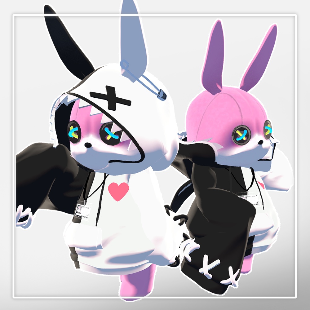 【3DModel】ぴょん太/pyonta