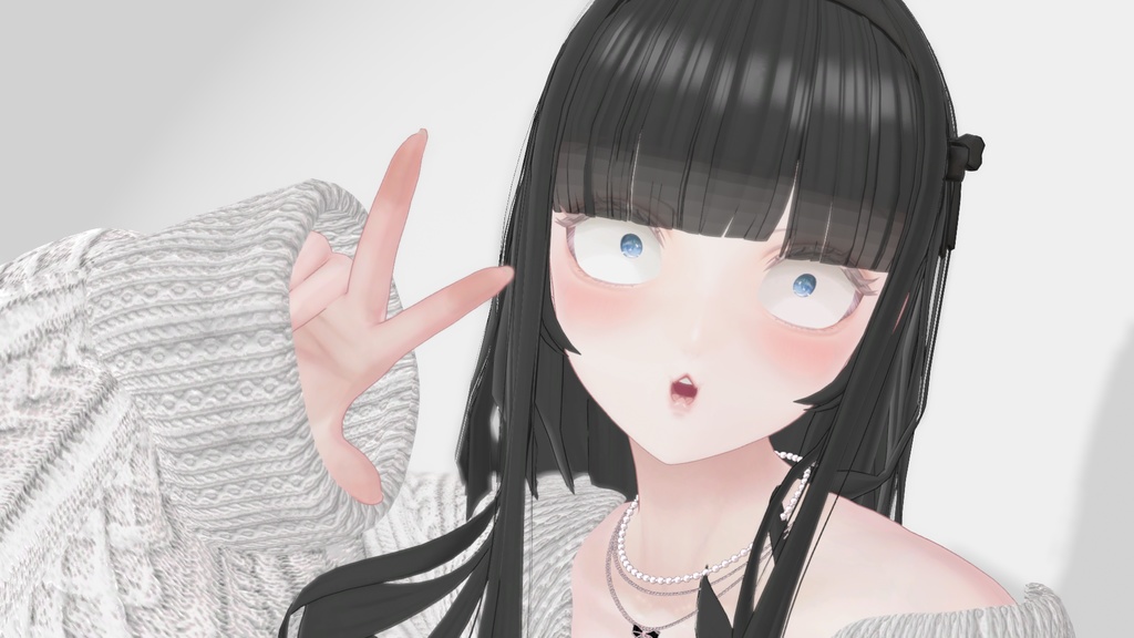 ルミナちゃん 表情アニメーション