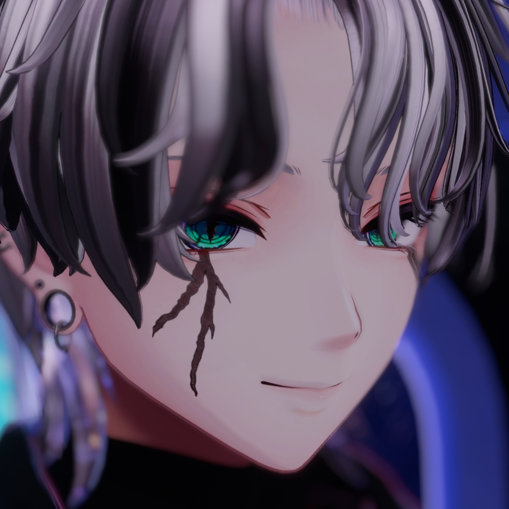 【6アバター対応】縦瞳孔 EyeTexture