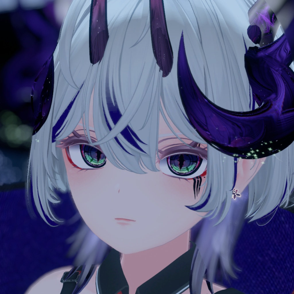 【6アバター対応】縦瞳孔 EyeTexture