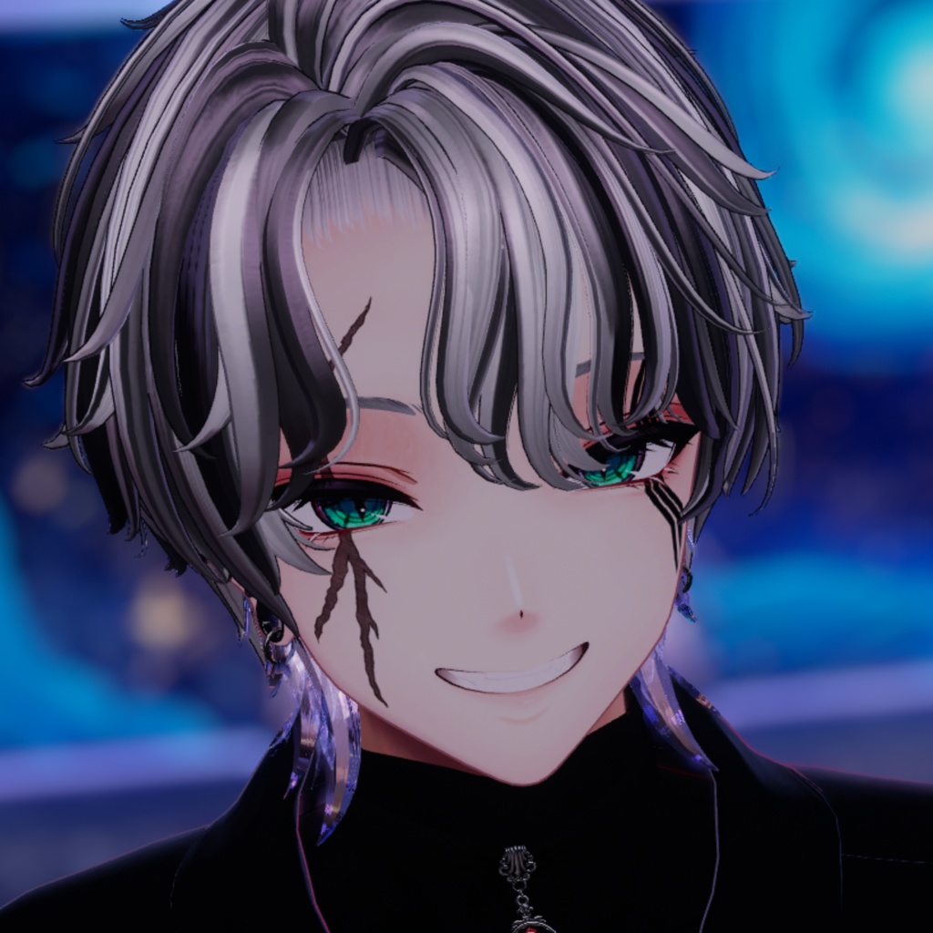 【6アバター対応】縦瞳孔 EyeTexture