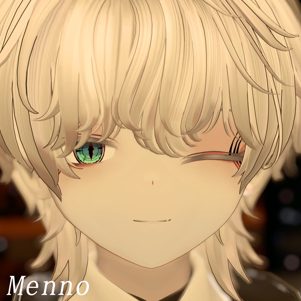 【6アバター対応】縦瞳孔 EyeTexture