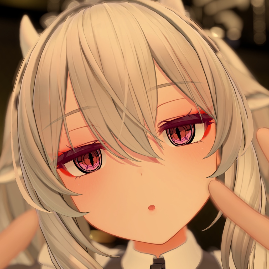 【6アバター対応】縦瞳孔 EyeTexture