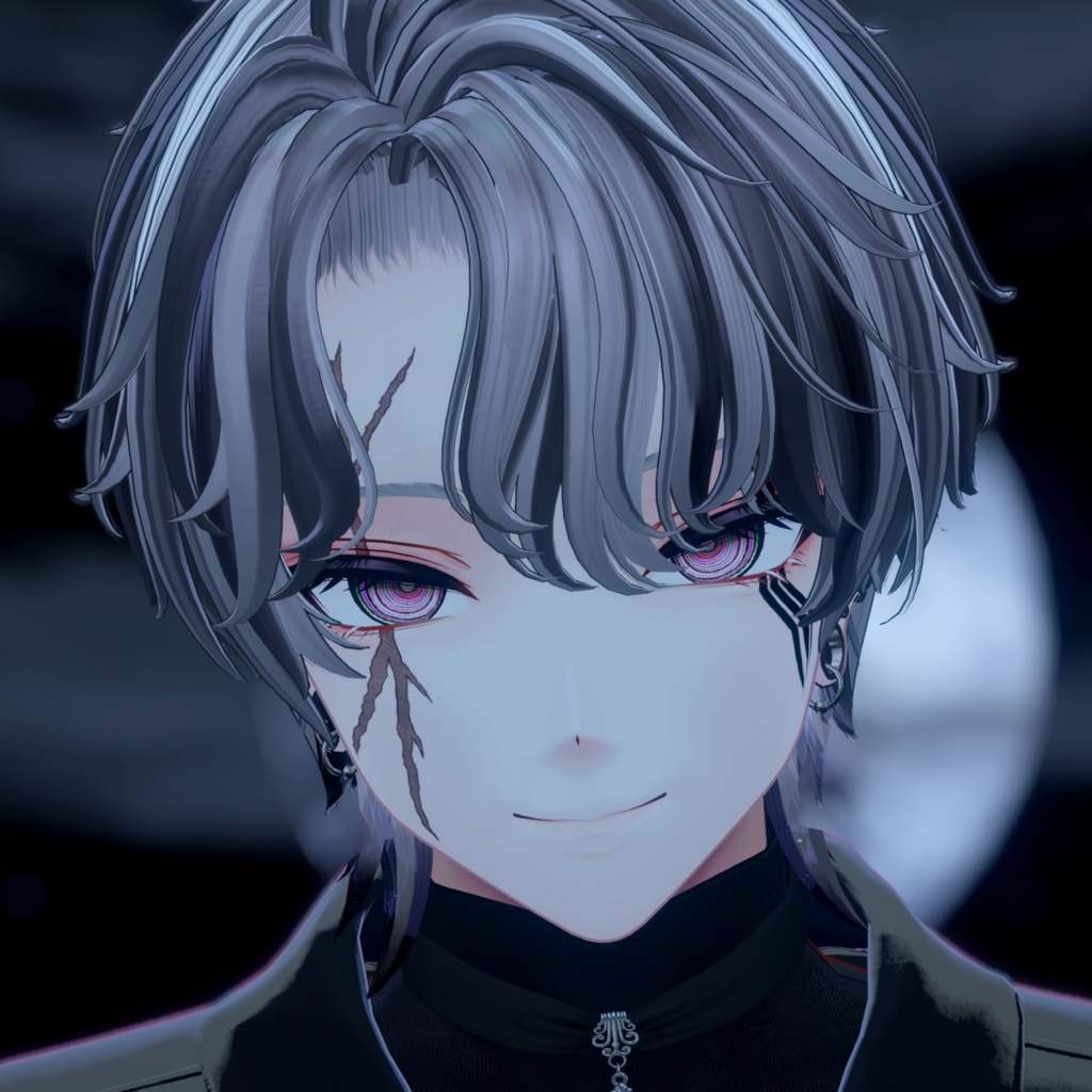 【6アバター対応】ぐるぐるEyeTexture 【紋様差分付き】