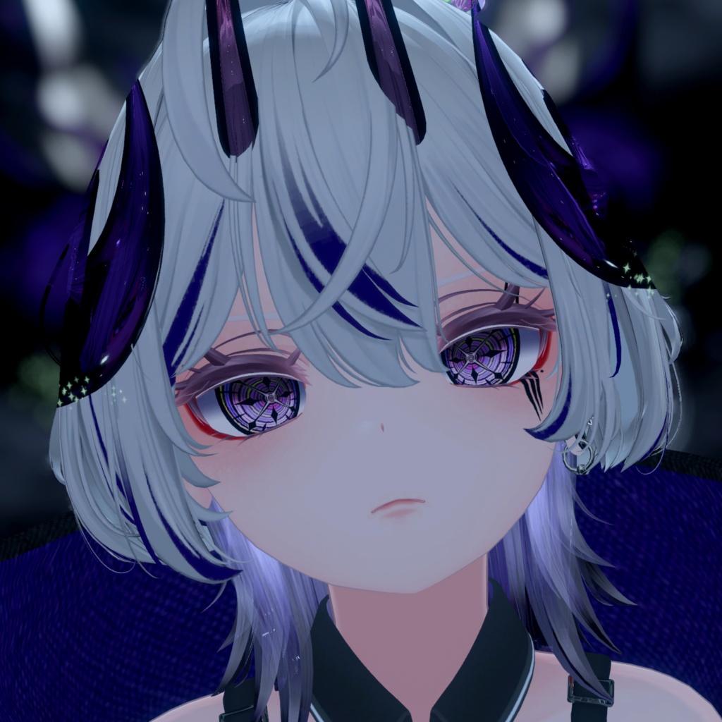 【6アバター対応】ぐるぐるEyeTexture 【紋様差分付き】