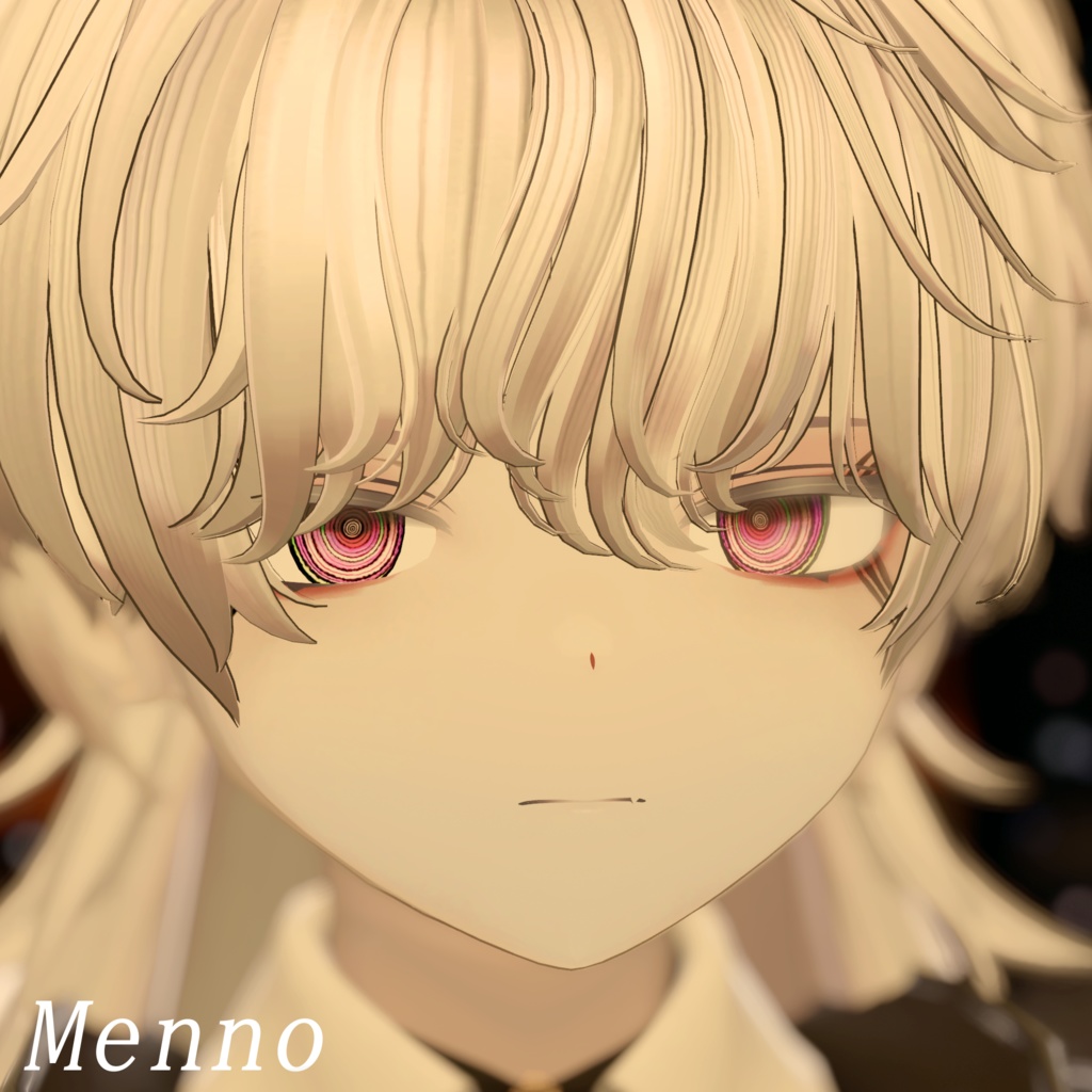 【6アバター対応】ぐるぐるEyeTexture 【紋様差分付き】