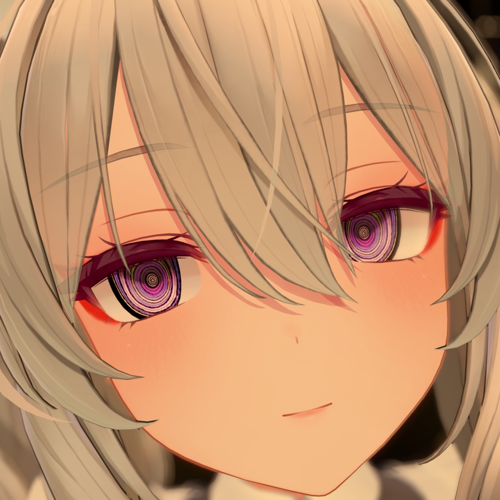 【6アバター対応】ぐるぐるEyeTexture 【紋様差分付き】