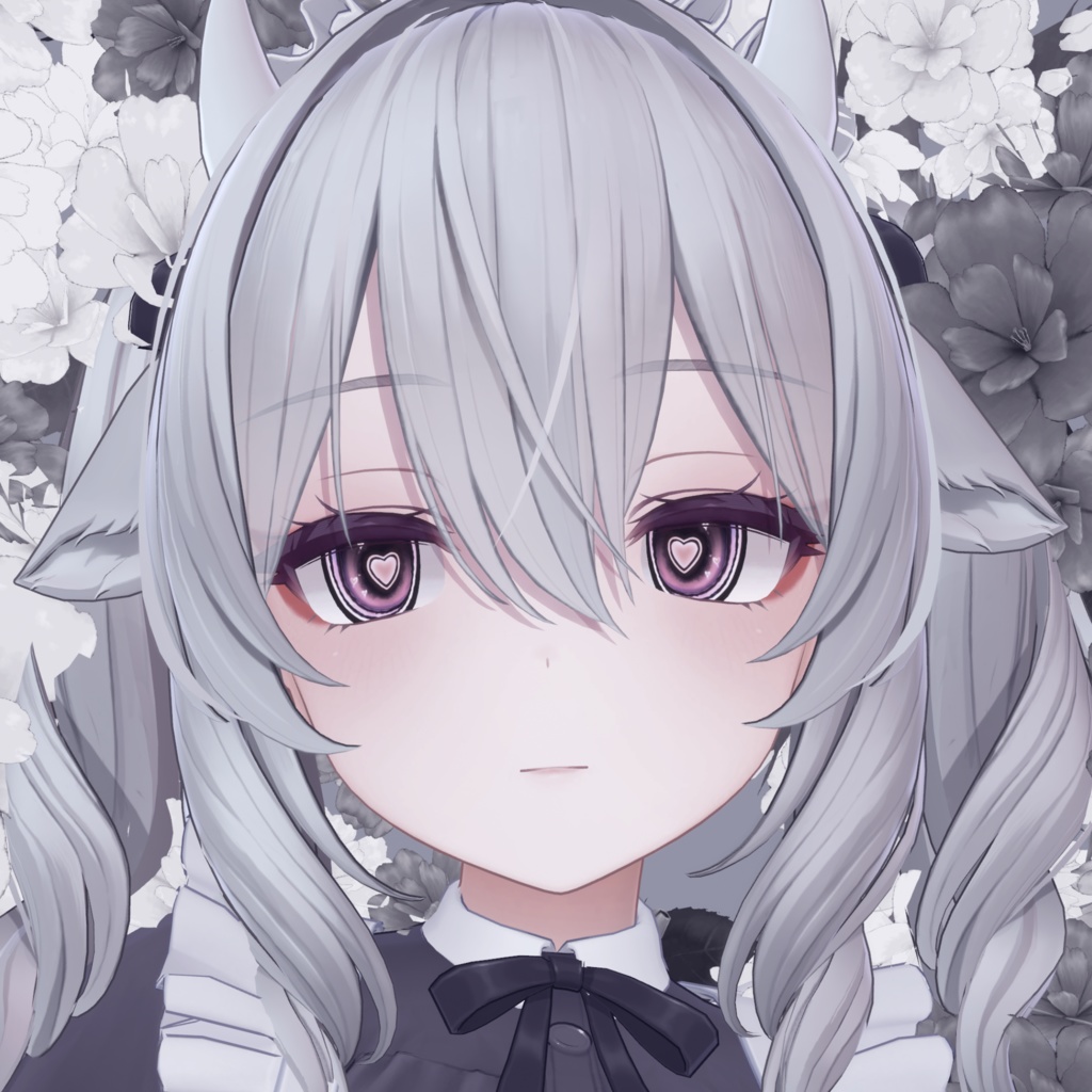 【4アバター対応】動くドキドキハート‐EyeTexture