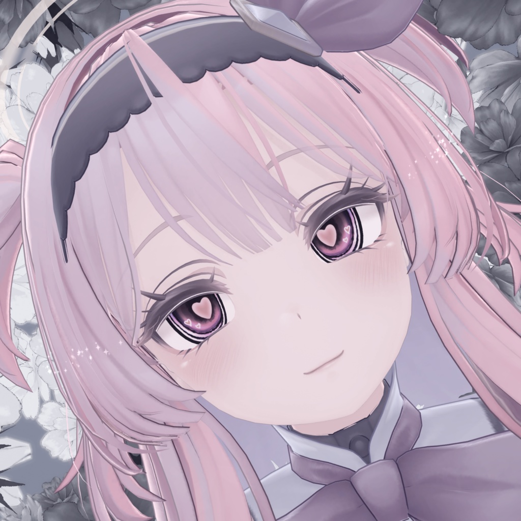 【4アバター対応】動くドキドキハート‐EyeTexture