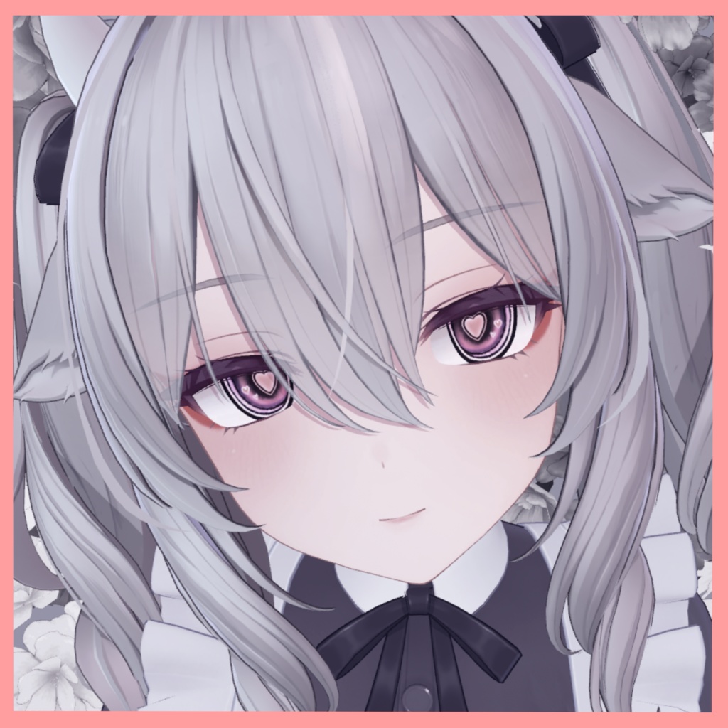 【4アバター対応】動くドキドキハート‐EyeTexture