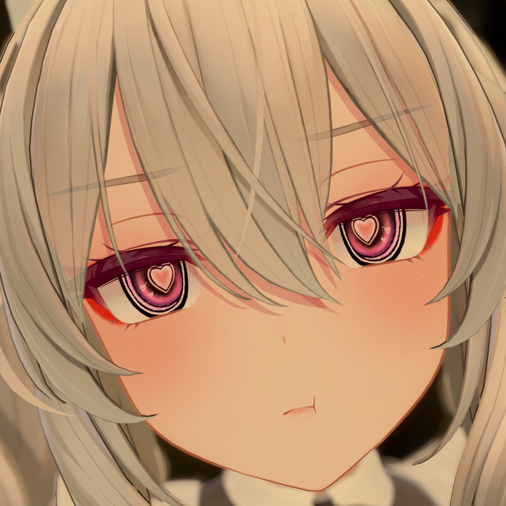 【4アバター対応】動くドキドキハート‐EyeTexture