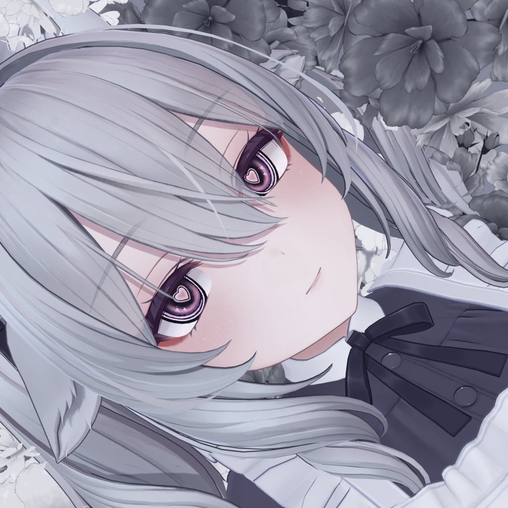 【4アバター対応】動くドキドキハート‐EyeTexture