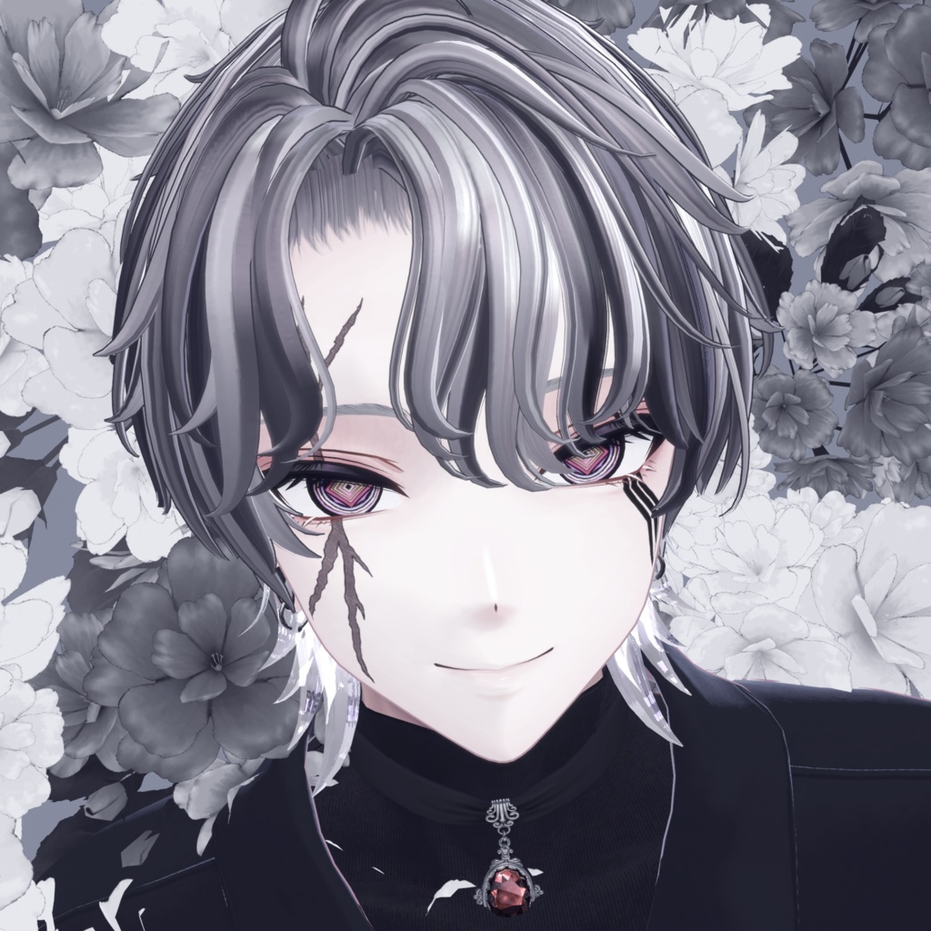 【4アバター対応】ダイヤモンド瞳孔.EyeTexture