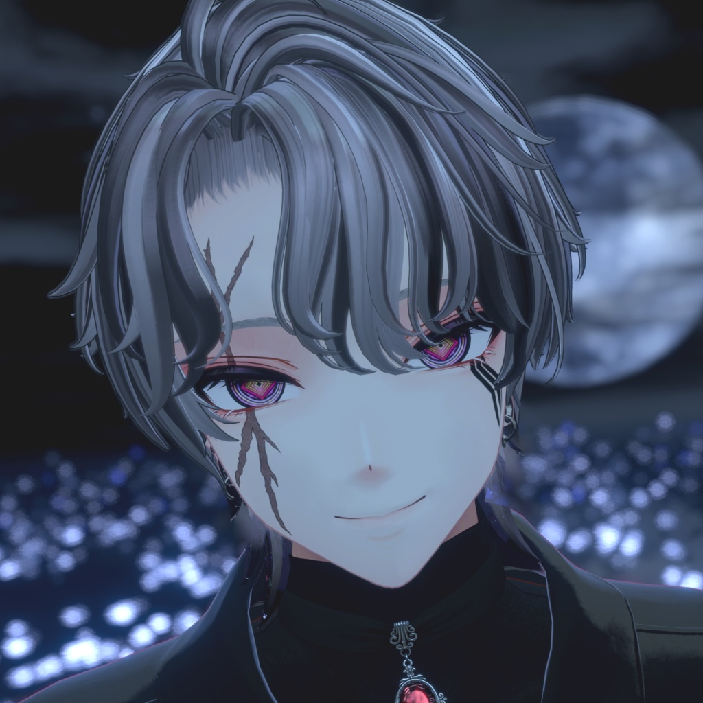 【4アバター対応】ダイヤモンド瞳孔.EyeTexture