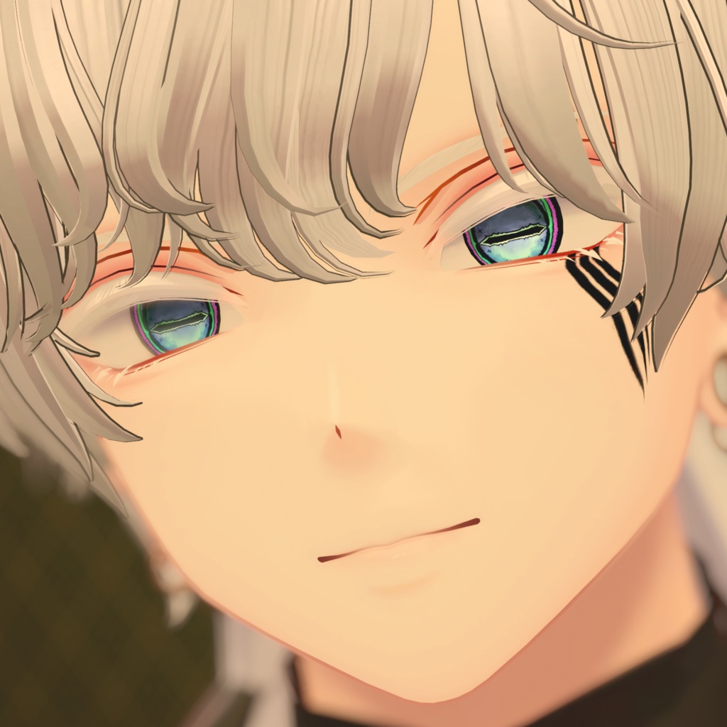 【6アバター対応】横瞳孔.EyeTexture【紋様差分付き】