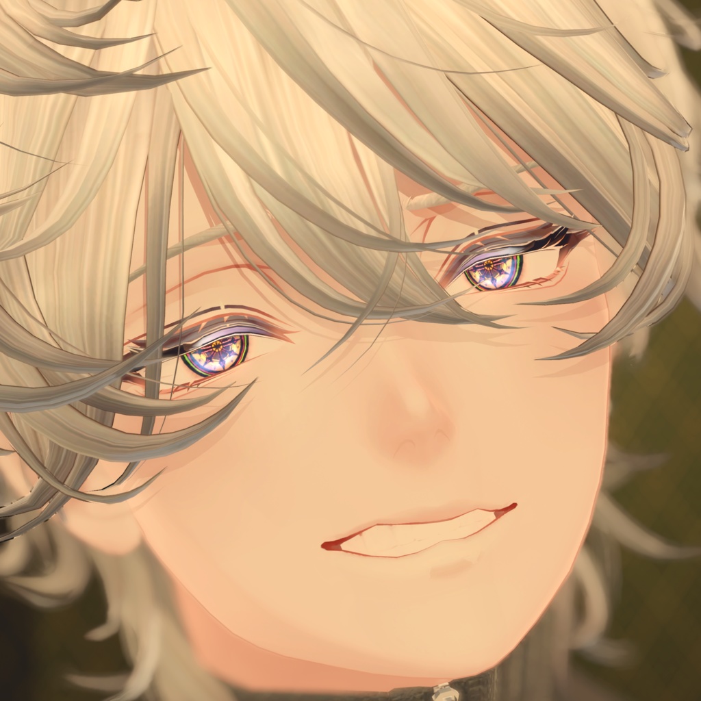 【6アバター対応】横瞳孔.EyeTexture【紋様差分付き】