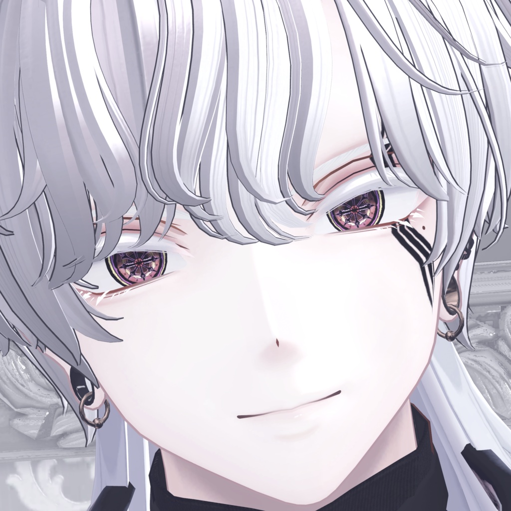 【6アバター対応】横瞳孔.EyeTexture【紋様差分付き】