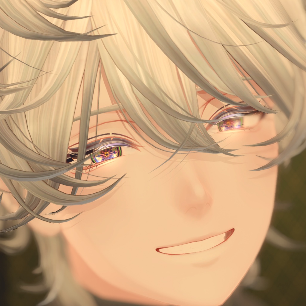 【6アバター対応】横瞳孔.EyeTexture【紋様差分付き】