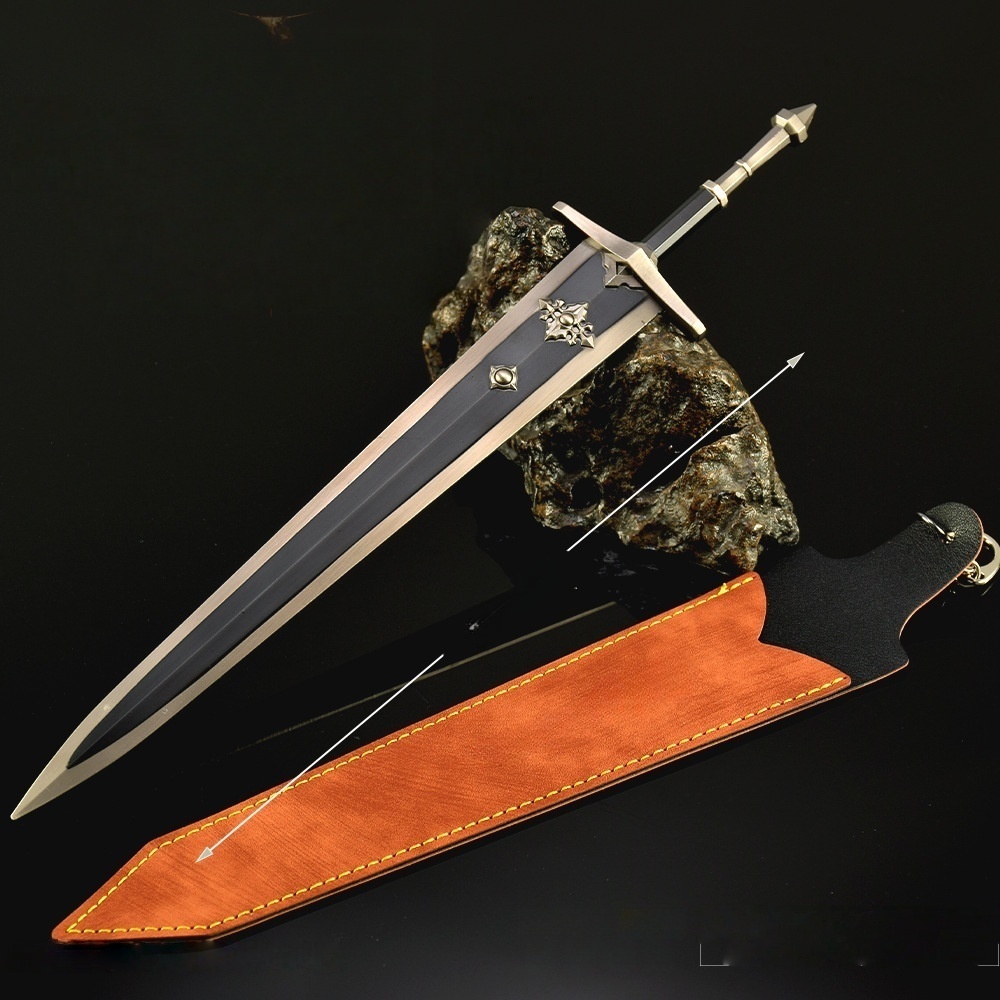 Nakorara ミニ武器モデル　 エルデンリング 孤牢の大剣 30cm　 DLC　ダイキャスト製　キーホルダー　ミニチュア　武器モデル