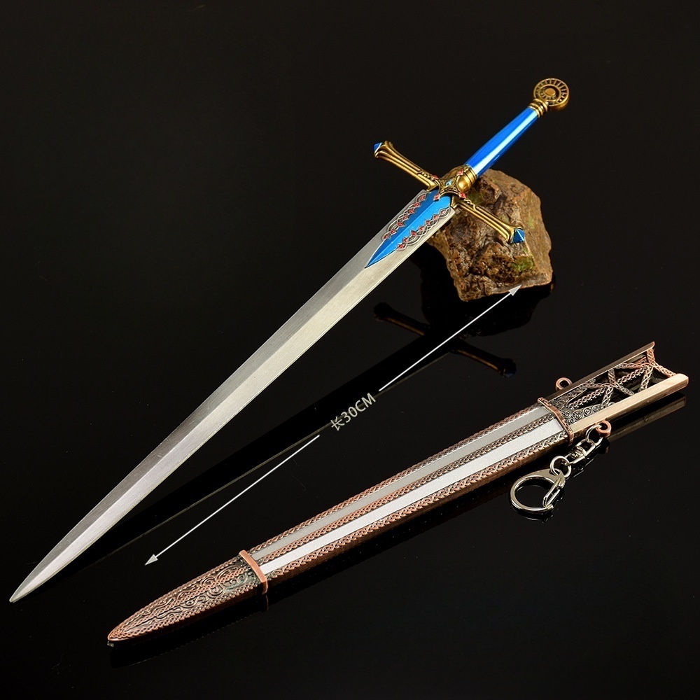 Nakorara エルデンリング ミニ武器 カーリアの騎士剣 30㎝ 武器モデル レプリカ コレクションモデル