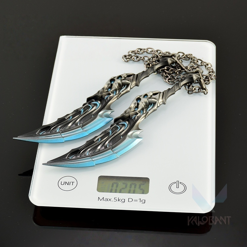 Nakorara ヴァロラント VALORANT ブレード・オブ・プライモーディア 19㎝ ミニチュア ダイキャスト製 武器モデル 工芸品Na002