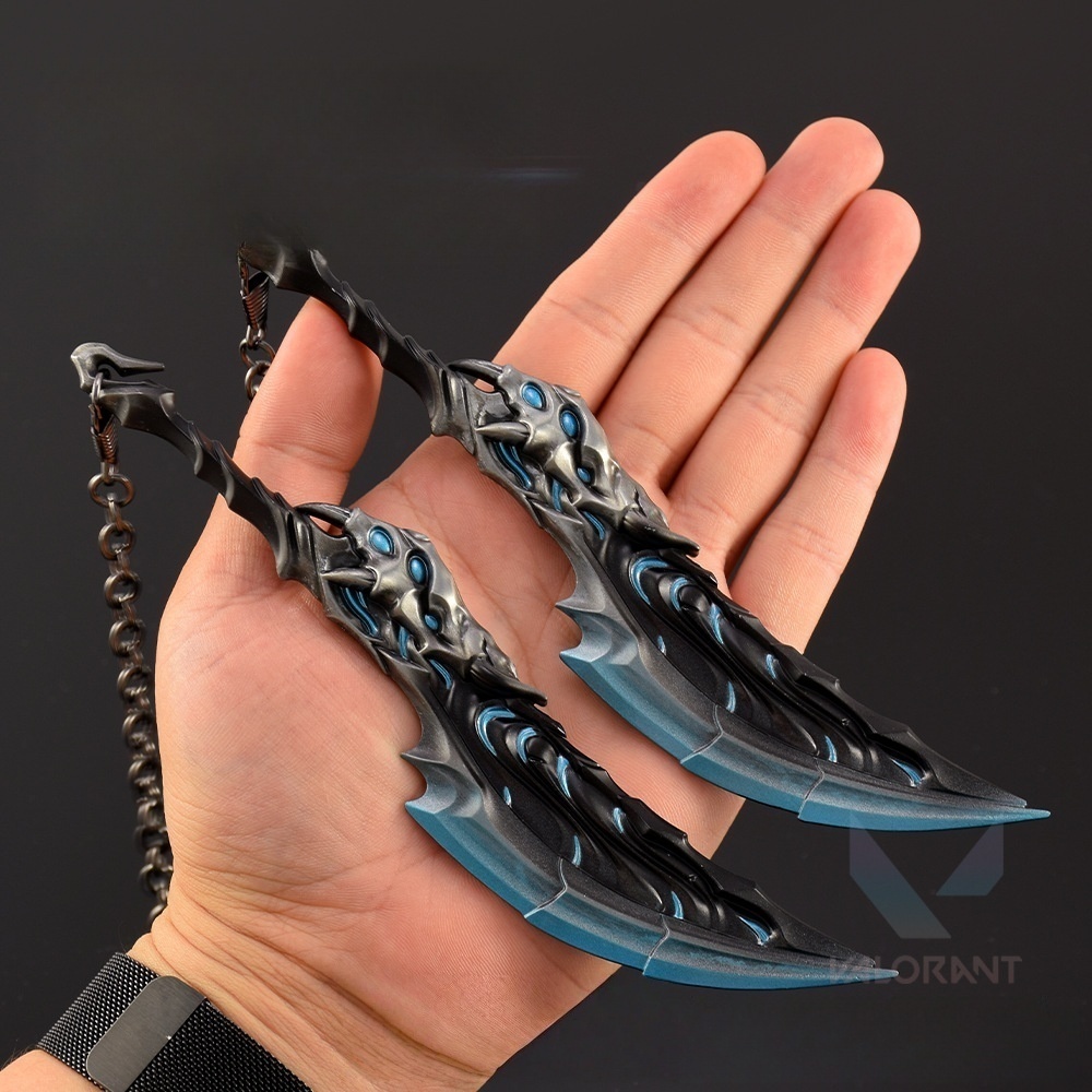 Nakorara ヴァロラント VALORANT ブレード・オブ・プライモーディア 19㎝ ミニチュア ダイキャスト製 武器モデル 工芸品Na002