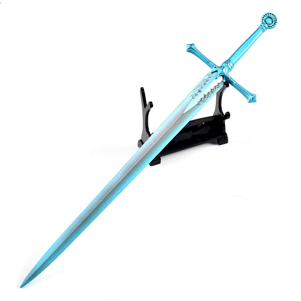 Nakorara エルデンリング カーリアの騎士剣 レプリカ 合金製 30cm ダイカスト製 塗装済み 武器模型 コレクター向け 非実用 展示用 ゲームグッズ