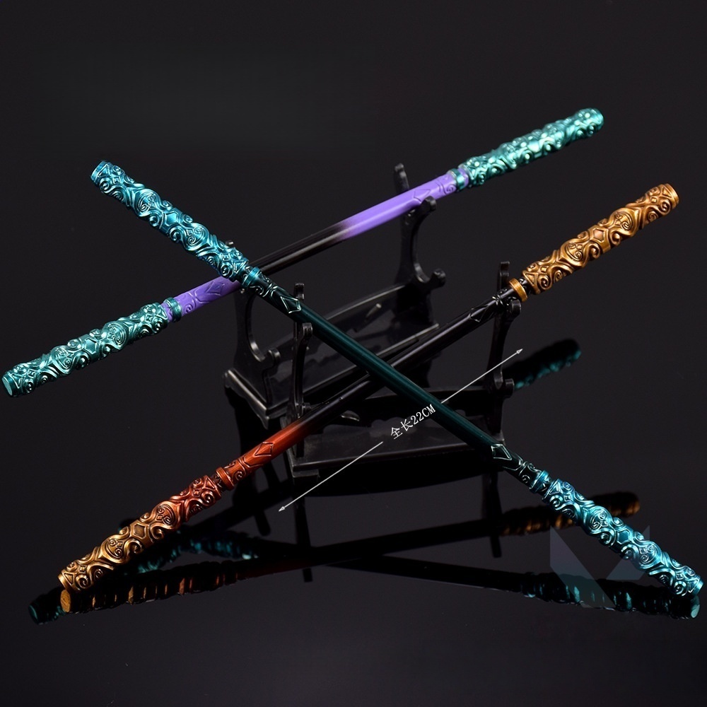 Nakorara ヴァロラント 如意棒 VALORANT 22cm 如意棒 miniミニチュア ヴァリアント 武器モデル レプリカ