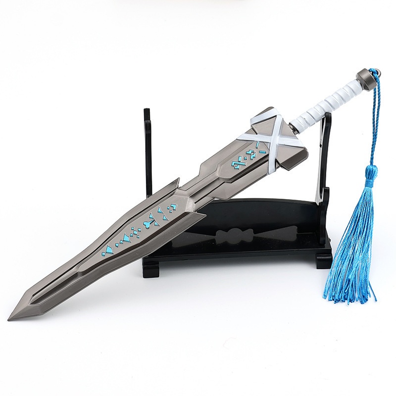 Nakorara アラド戦記 ミニチュア　大剣　剣モデル　二次元製品　非公式グッズ　22CM武器モデル　サムライ刀　DNF　 1/6スケール 日本刀　剣士装備 剣鬼　フィギュア　ダイキャスト製　工芸品　武器ファン　装備 Namini012