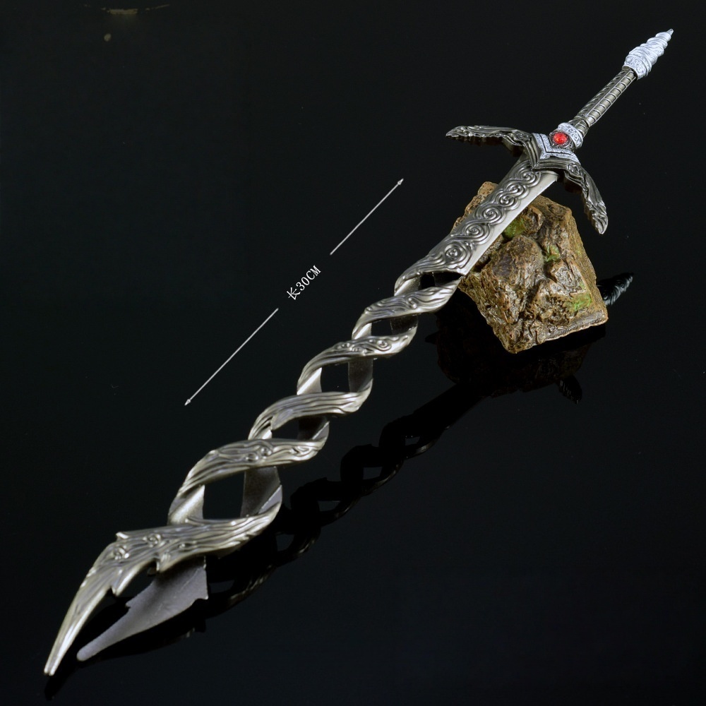 Nakorara エルデンリング 神狩りの剣 30cm ゲーム武器 等比例 リアル  ELDEN RING レプリカ モデル  高級 ダイカスト 装飾 コレクション プレゼント 海外限定製