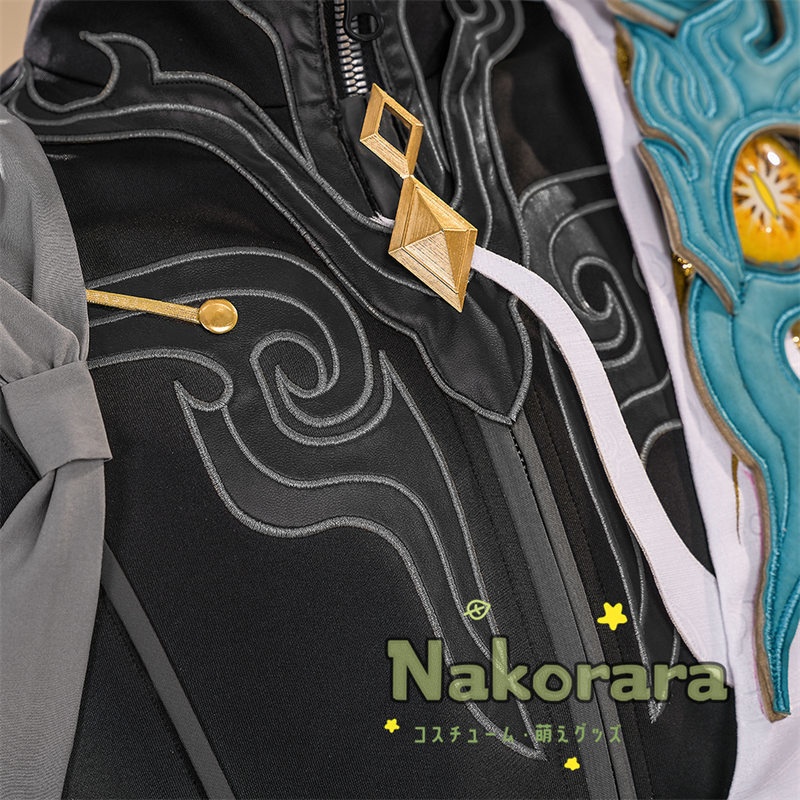 Nakorara 崩壊スターレイル 丹恒・騰荒 伏竜 コスプレ衣装 イベント 角、尻尾追加可能 ハロウィン