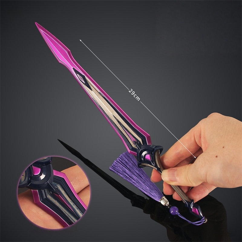 Nakorara Valorant 工芸品 非実用性 インターヘルム ソード ミニチュア 29㎝ 139g 武器レプリカ ヴァロラント 工芸品 アクセサリー