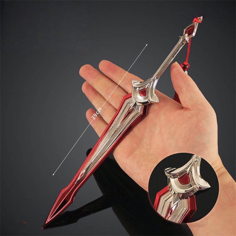 Nakorara Valorant 工芸品 非実用性 インターヘルム ソード ミニチュア 29㎝ 139g 武器レプリカ ヴァロラント 工芸品 アクセサリー
