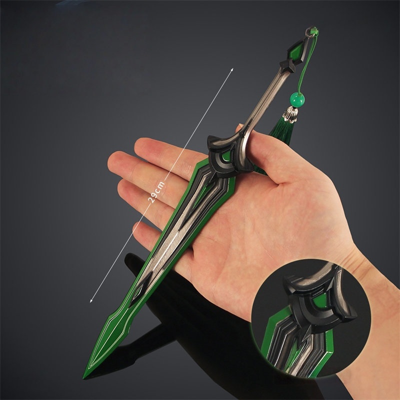 Nakorara Valorant 工芸品 非実用性 インターヘルム ソード ミニチュア 29㎝ 139g 武器レプリカ ヴァロラント 工芸品 アクセサリー