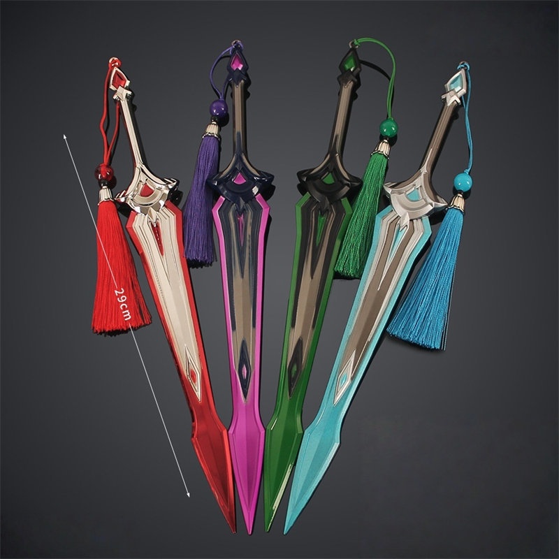 Nakorara　Valorant 　工芸品　非実用性　インターヘルム ソード　ミニチュア　29㎝　139g　武器レプリカ 　ヴァロラント 　工芸品　アクセサリー　