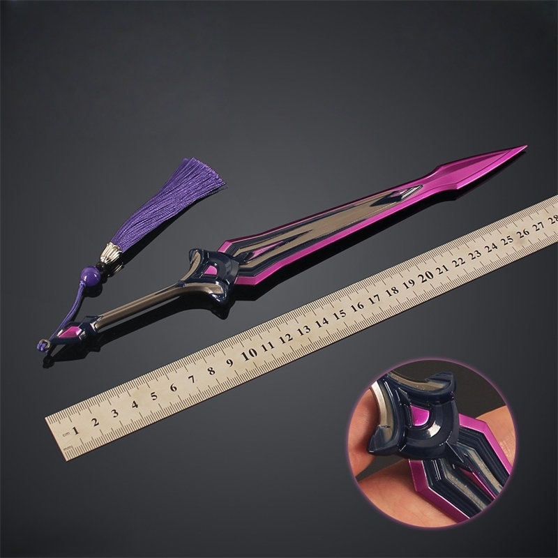 Nakorara Valorant 工芸品 非実用性 インターヘルム ソード ミニチュア 29㎝ 139g 武器レプリカ ヴァロラント 工芸品 アクセサリー