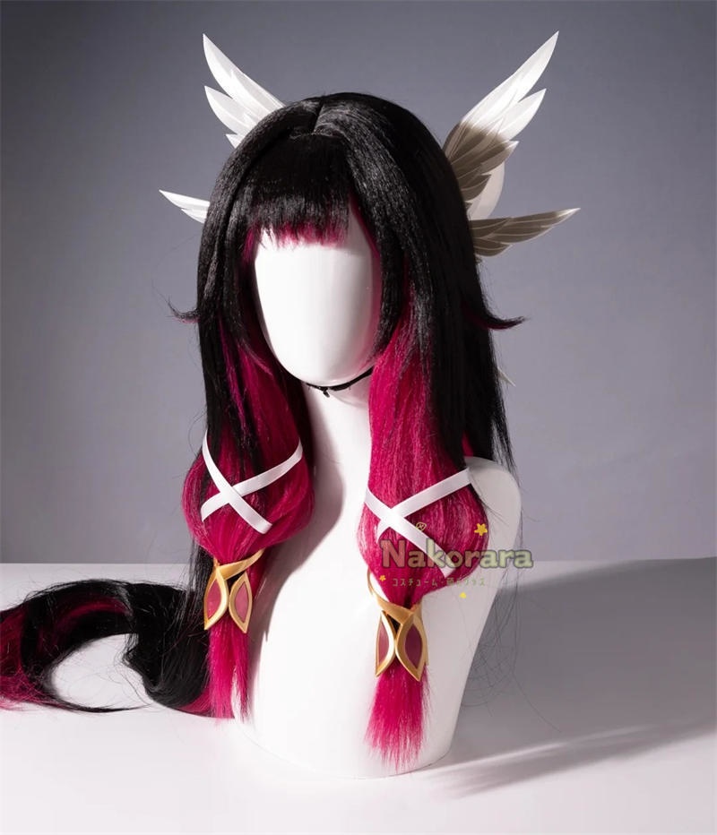 Nakorara 原神 コロンビーナ 執行官・第三位 コスプレ衣装 ナド・クライ 3d樹脂製髪飾り 少女 コスチューム Damselette Columbina 月の少女 イベント 仮装