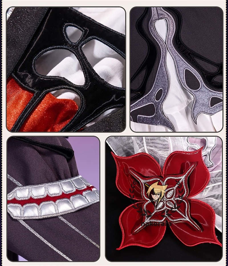 納品 Nakorara 崩壊:スターレイル 長夜月 コスプレ衣装 金属製パーツ 黄金裔 コス 에버나이트 Evernight ウィッグ+シューズ+傘追加