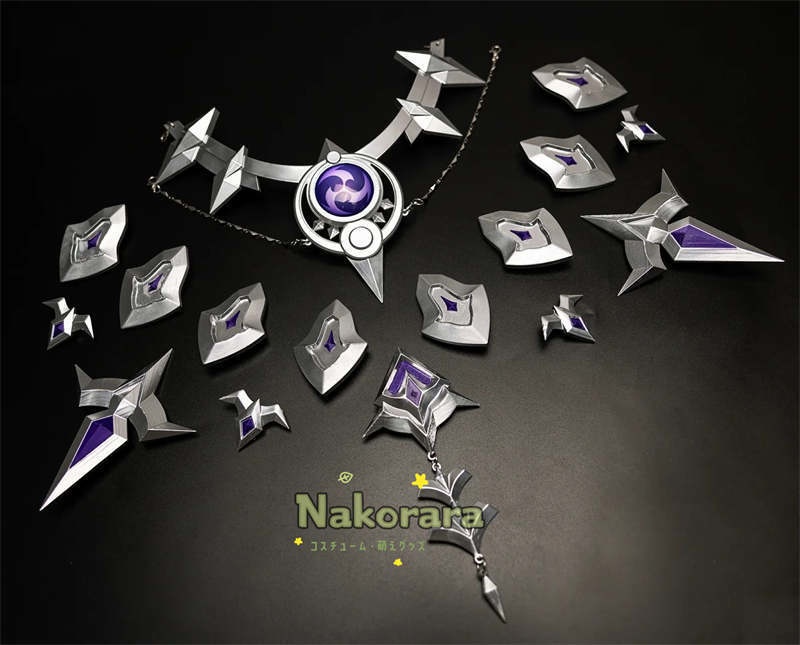 Nakorara 原神 フリンズ コスプレ衣装 Flins costume ナド・クライ イベント ライトキーパー ウィッグ+ブーツ+武器追加可能 仮装