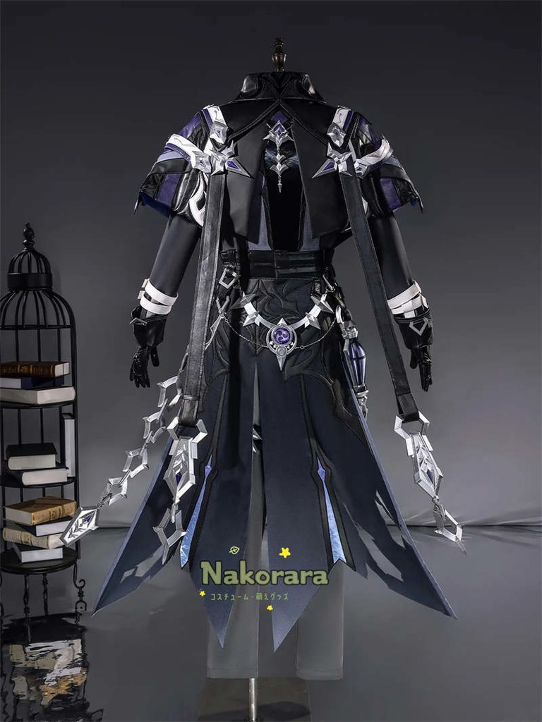 Nakorara 原神 フリンズ コスプレ衣装 Flins costume ナド・クライ イベント ライトキーパー ウィッグ+ブーツ+武器追加可能 仮装