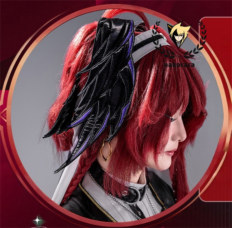 Nakorara アークナイツ グレースベアラー コスプレ衣装 髪飾り付き 聆音 Gracebearer costume イベント 仮装 Halloween