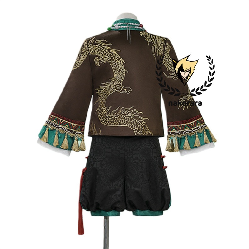 Nakorara 第五人格 × 故宫観唐 コラボ 画家 SSR衣装 画家-掌中の刻印 コスプレフルセット コスプレ衣装 SSRコスプレセット 全21パーツ付き | 龍角・13宝石アクセサリー同梱