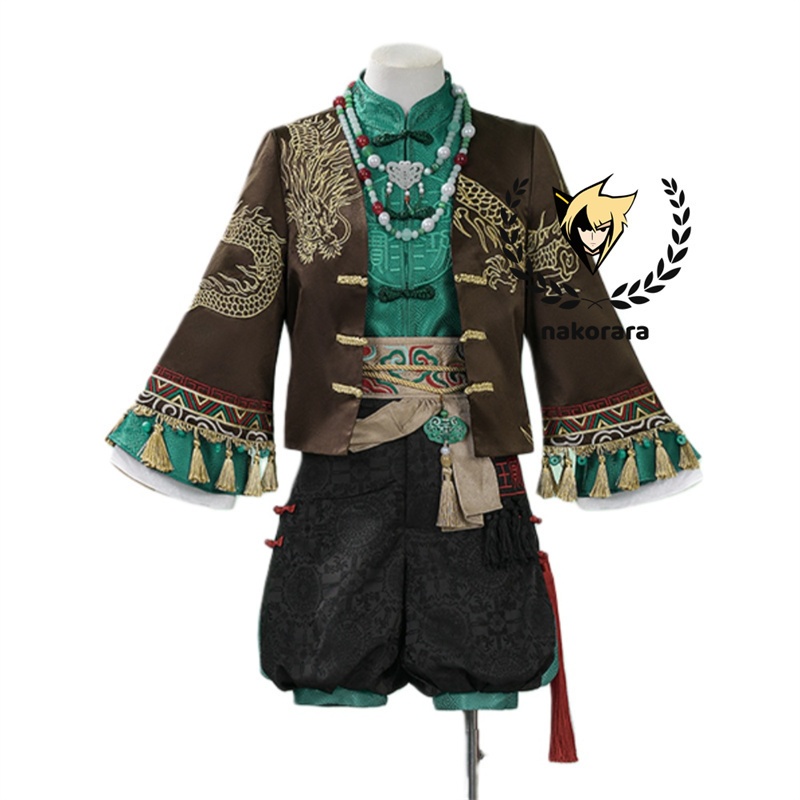 Nakorara 第五人格 × 故宫観唐 コラボ 画家 SSR衣装 画家-掌中の刻印 コスプレフルセット コスプレ衣装 SSRコスプレセット 全21パーツ付き | 龍角・13宝石アクセサリー同梱