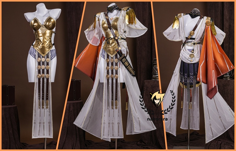 Nakorara 鳴潮 オーガスタ コスチューム コスプレ衣装 剣+王冠別途追加対応 初心者ガチャ